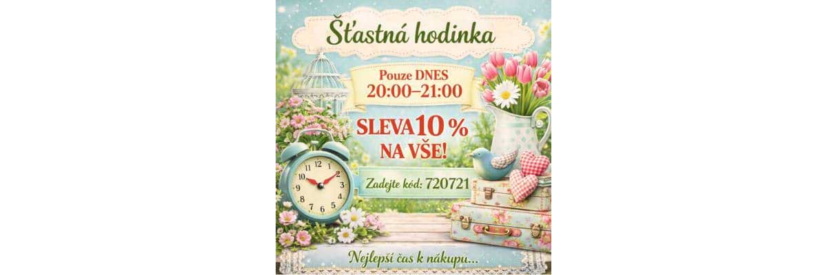 Šťastná hodinka - slevový kód novaline