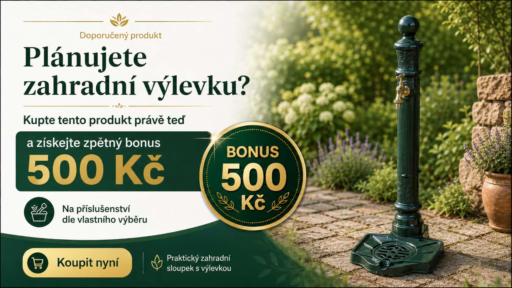 Sloupek na vodu