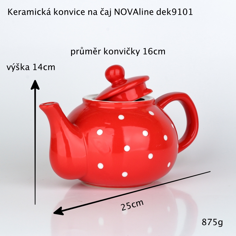 Keramick&aacute; konvice na čaj