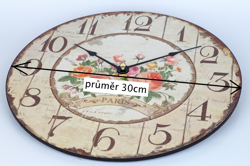 Kuchyňsk&eacute; n&aacute;stěnn&eacute; hodiny