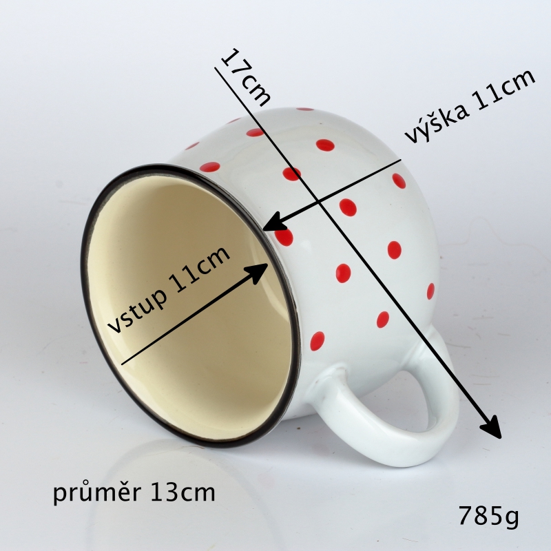 Velk&yacute; hrnek na čaj 