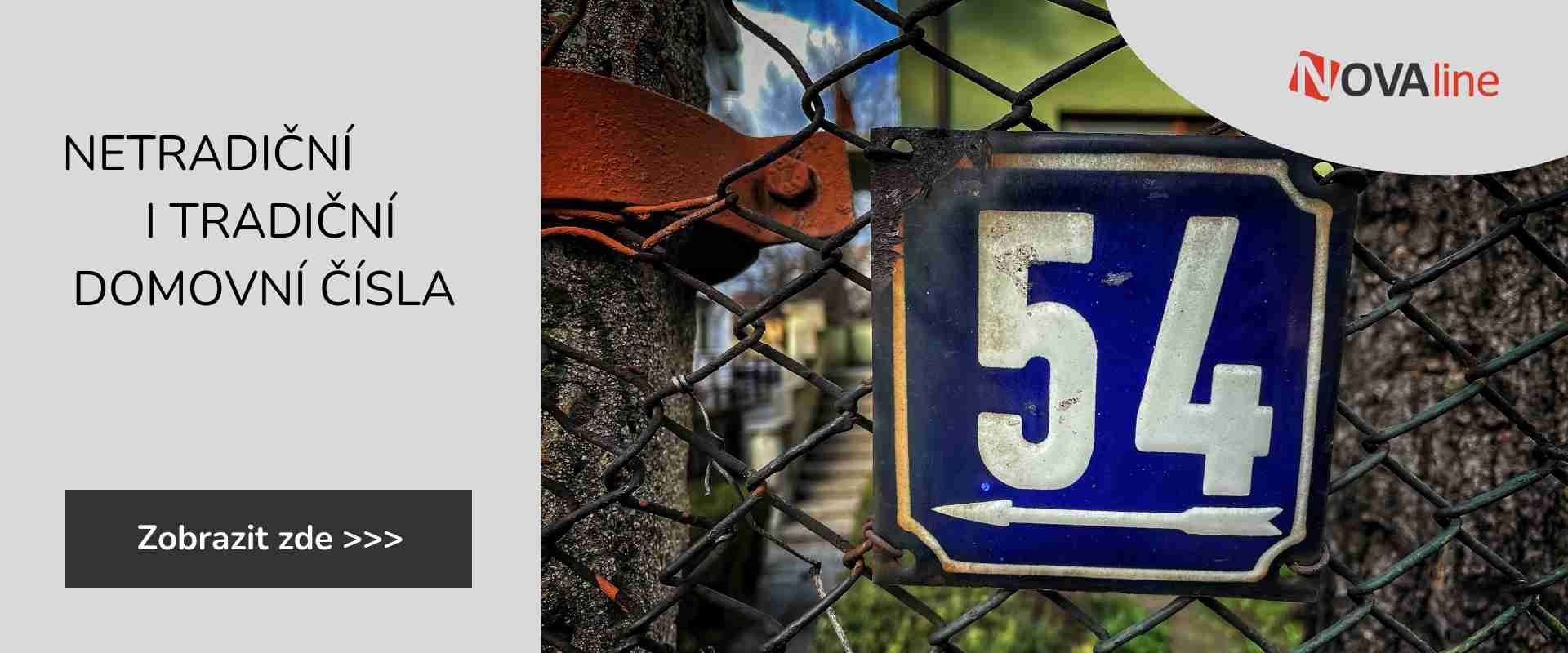domovní čísla