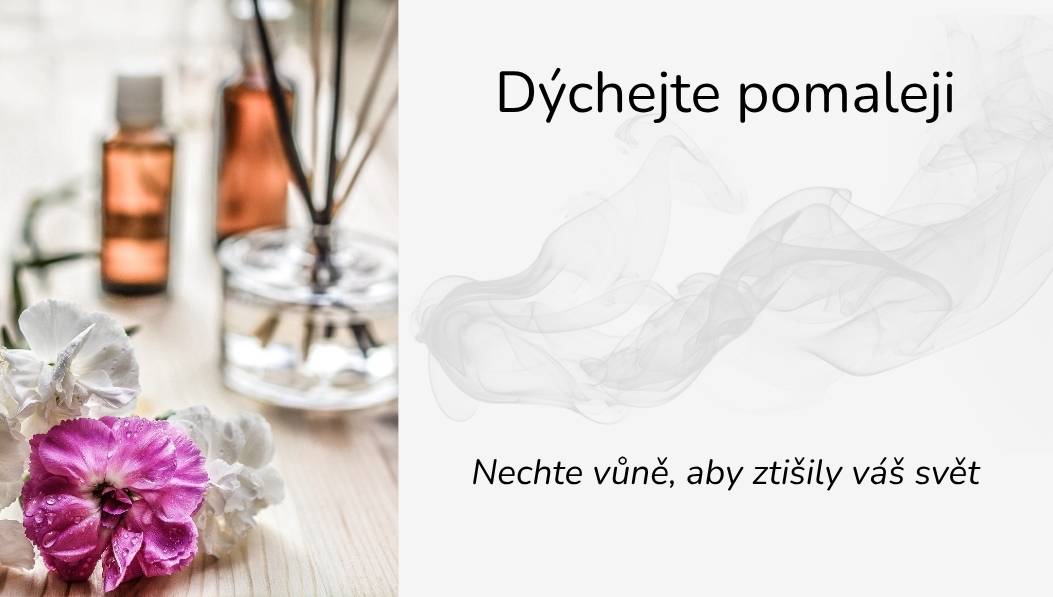 Vůně, kter&eacute; ti&scaron;&iacute; mysl