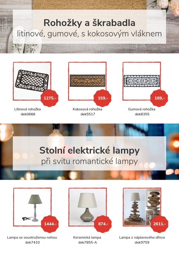 28 stránkový vánoční katalog 2019 NOVAline v tištěné podobě A5