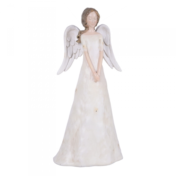 Anděl bílý 25cm