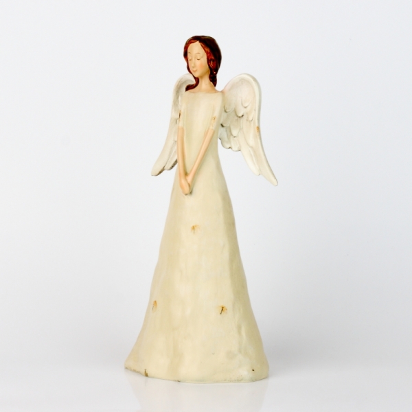 Anděl bílý 25cm