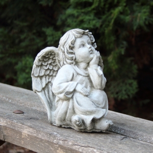 Anděl dekorace na hřbitov