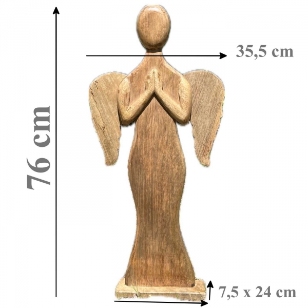 Anděl klidného domova – mango 76 cm