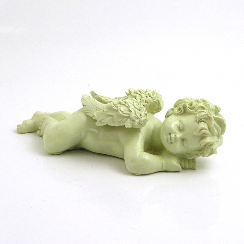 Anděl ležící na bříšku 19x7cm
