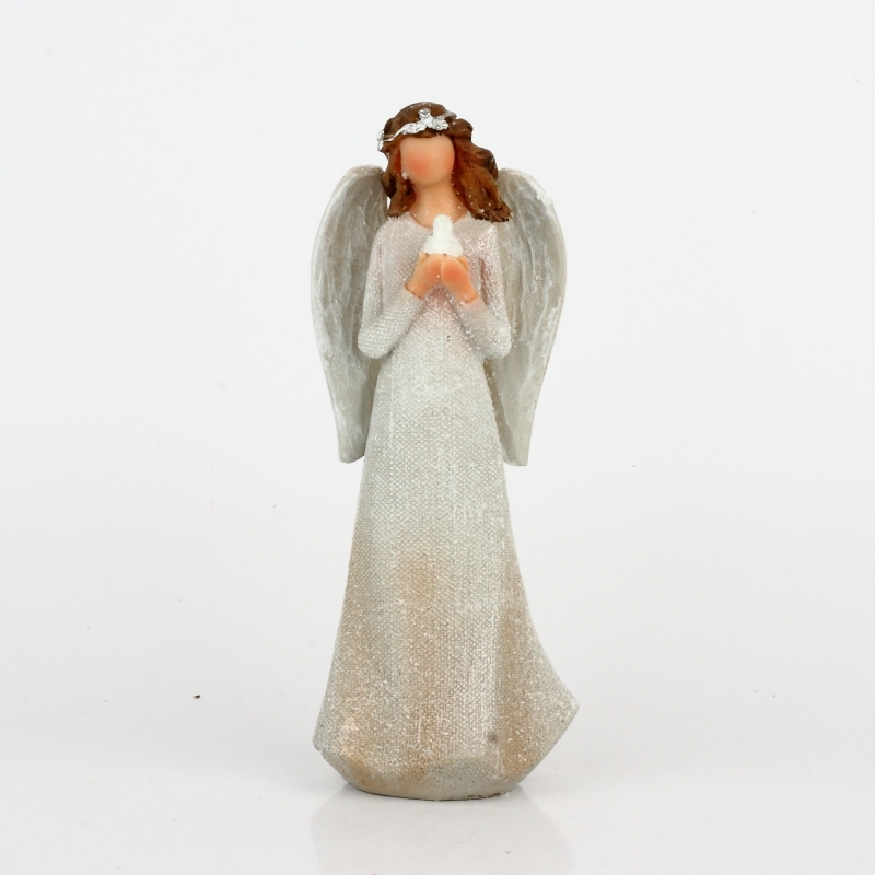 Anděl s holubicí 20cm