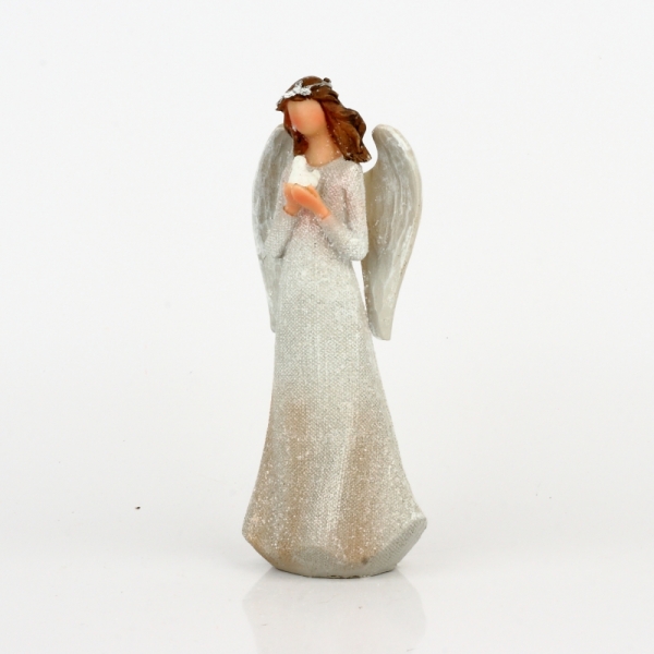 Anděl s holubicí 20cm