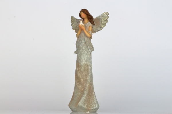 Anděl s holubicí Život je dar 20cm