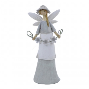 Anděl s květinovým pásem