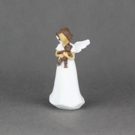 Anděl s medvídkem v náručí 14cm