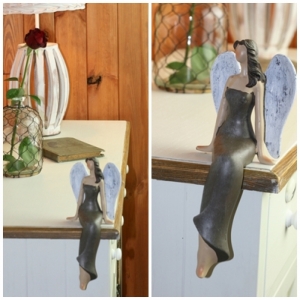 Anděl sedící 25cm