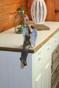 Anděl sedící 25cm