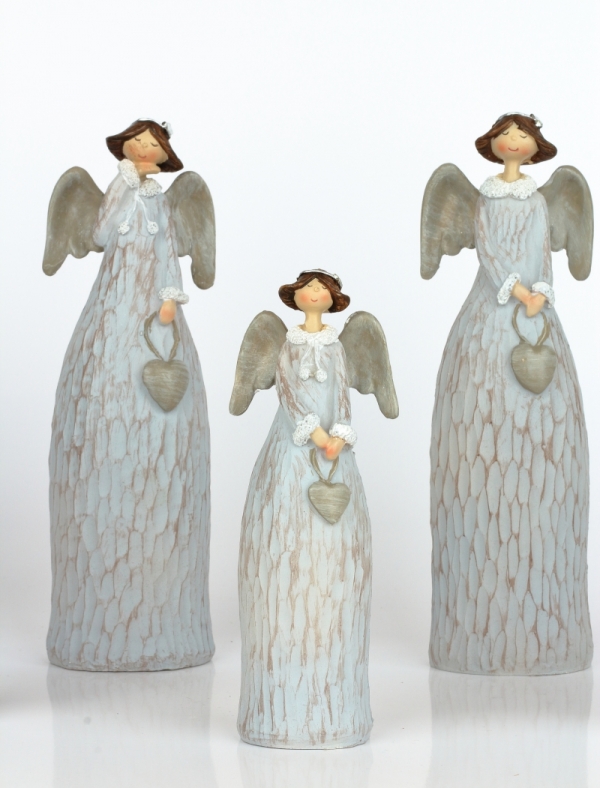 Anděl soška Láska 15cm