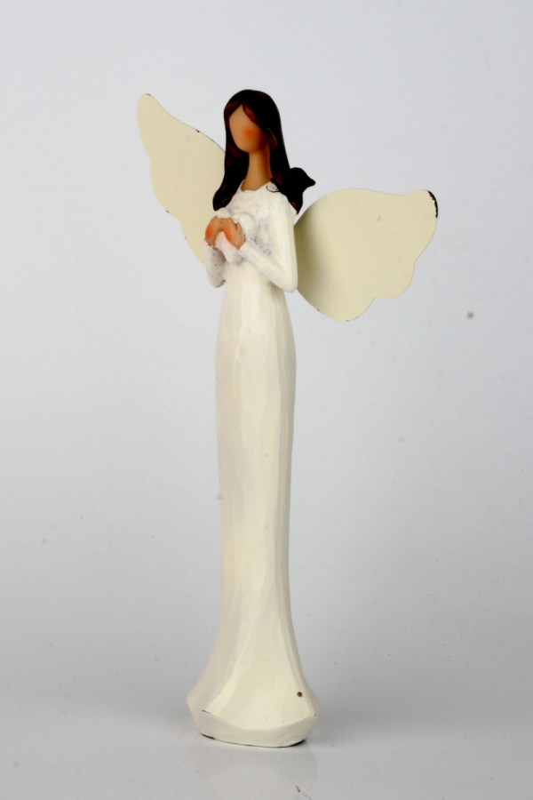 Anděl srdce na pravém místě 21cm 