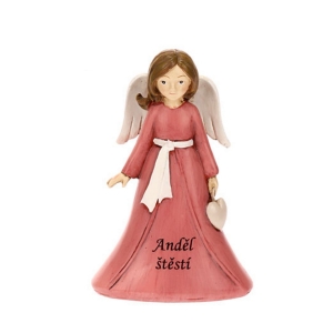 Anděl Štěstí 7x10x3,5 cm