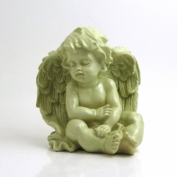 Anděl Štístko - sedící 17x15cm