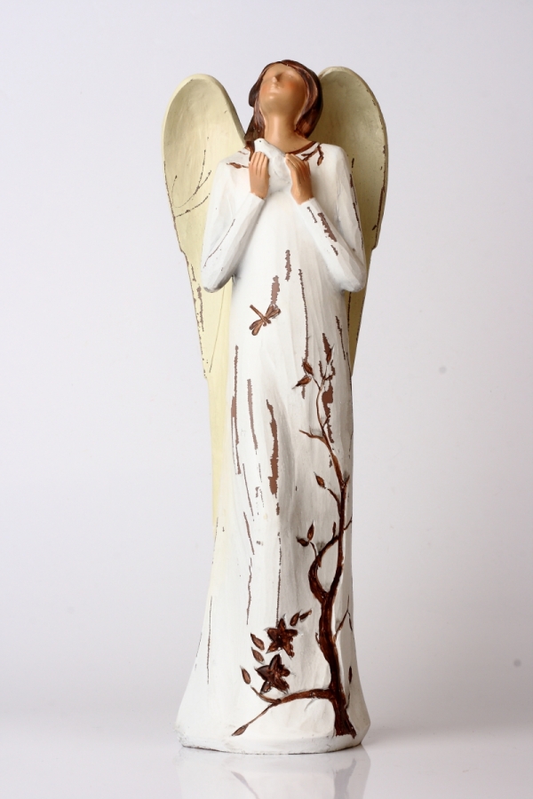 Anděl Strom života s holubicí 34cm