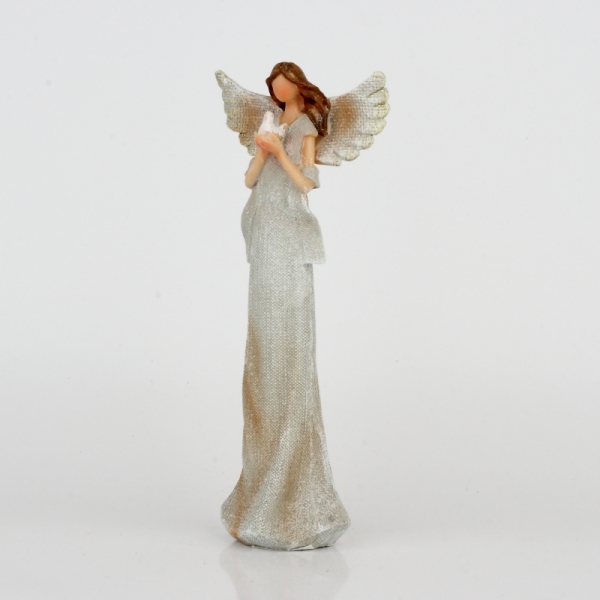 Anděl Svatební holubice 23cm