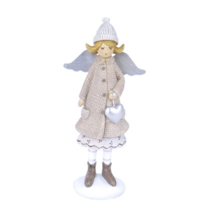 Andělka v kabátku 16,5cm