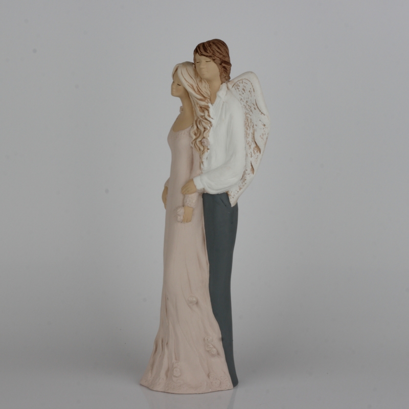Andělská figurka snoubenců 25cm