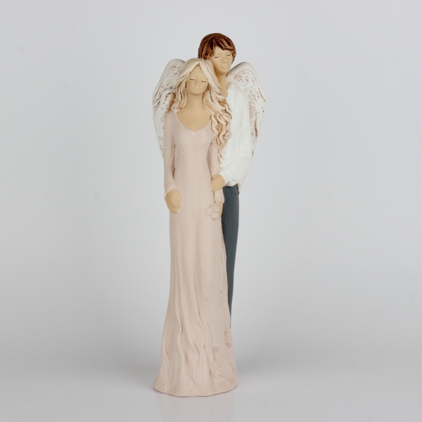 Andělská figurka snoubenců 25cm