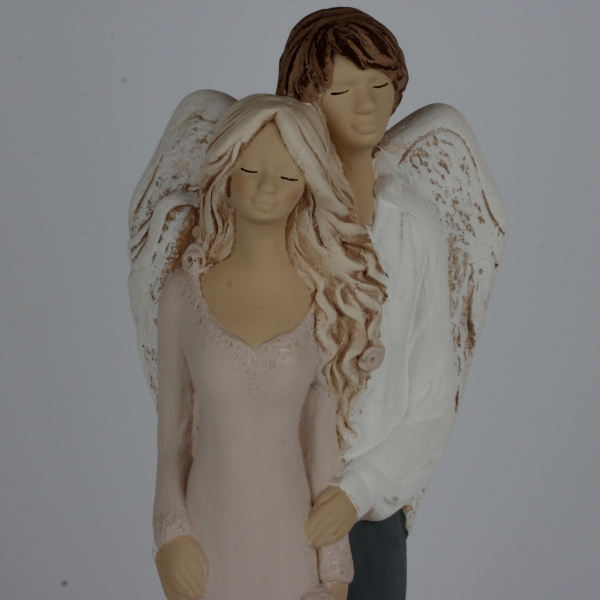 Andělská figurka snoubenců 25cm