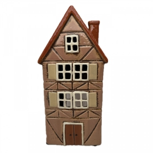 Architektonický klenot - keramický domek A 13,5x26,5x10,5cm