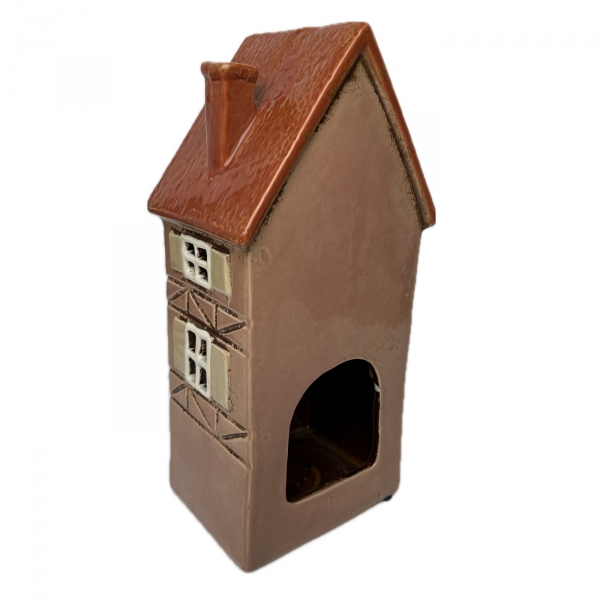 Architektonický klenot - keramický domek A 13,5x26,5x10,5cm