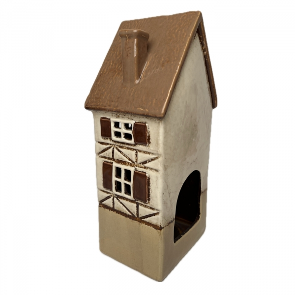 Architektonický klenot - keramický domek C 13,5x26,5x10,5cm