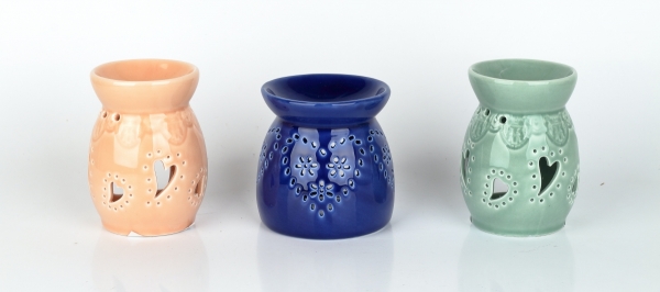 Aroma lampa šedá 9x13x9cm