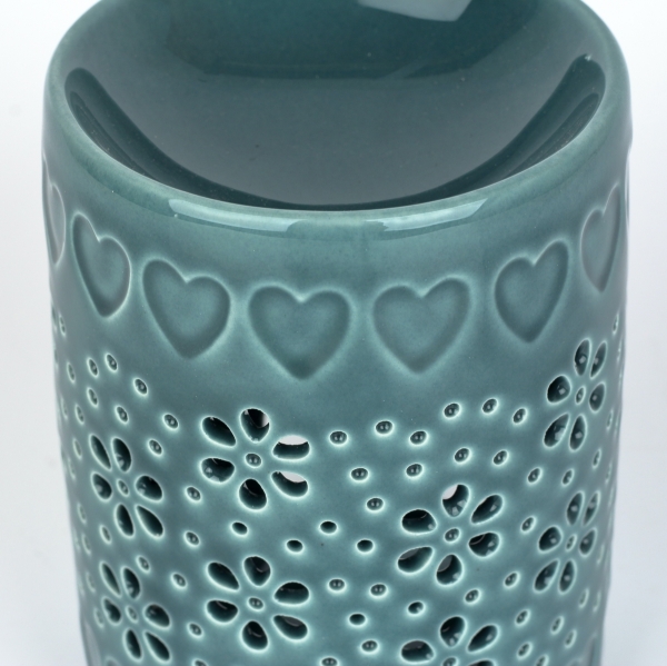 Aroma lampa šedá 9x13x9cm