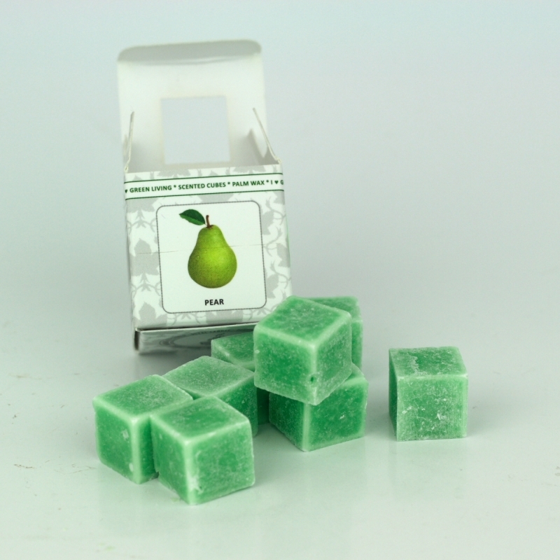 Aroma vosk hruška 3x3x3cm