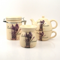 Aromalampa levandule 9x9x11cm