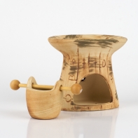 Aromalampa třídílná 11x12cm