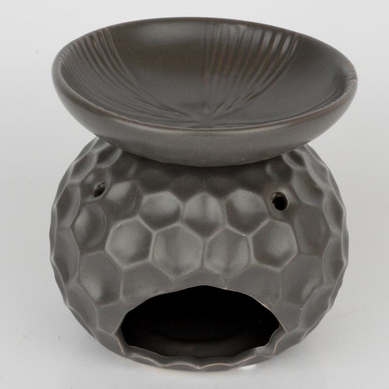 Aromalampa velká šedá 13x13cm