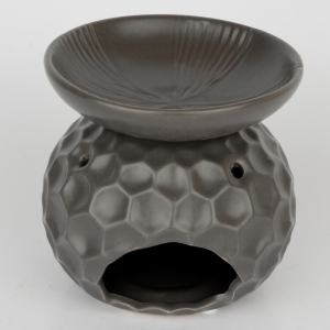 Aromalampa velká šedá 13x13cm