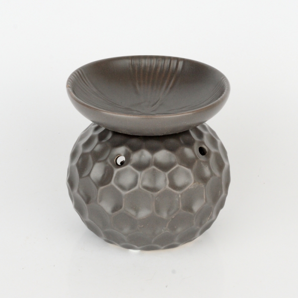 Aromalampa velká šedá 13x13cm