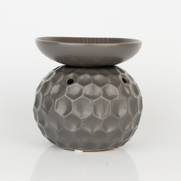 Aromalampa velká šedá 13x13cm