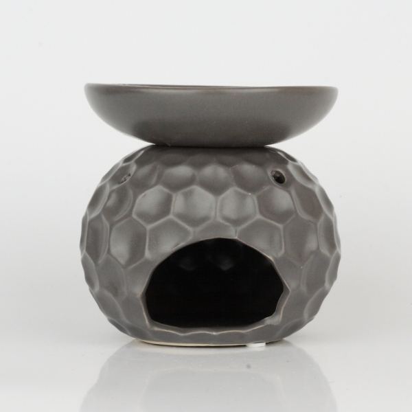 Aromalampa velká šedá 13x13cm