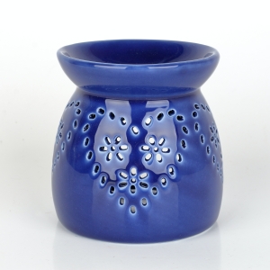 Aromalampička na svíčku modrá 10x10x10cm