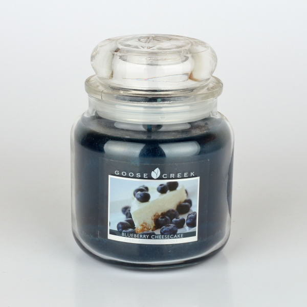 Aromatická svíčka v dóze borůvkový koláč Goose Creek 450g