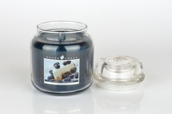 Aromatická svíčka v dóze borůvkový koláč Goose Creek 450g