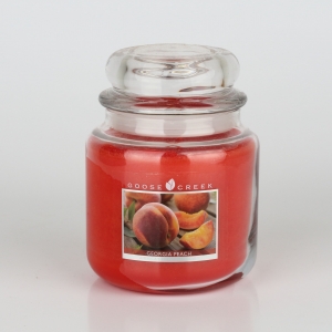 Aromatická svíčka v dóze broskev Goose Creek 450g