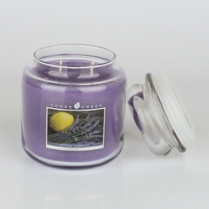 Aromatická svíčka v dóze citrusová levandule Goose Creek 450g