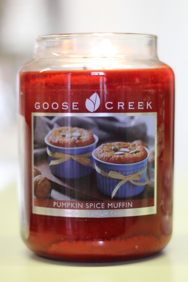 Aromatická svíčka v doze- DÝŇOVÝ KOŘENĚNÝ MUFFIN