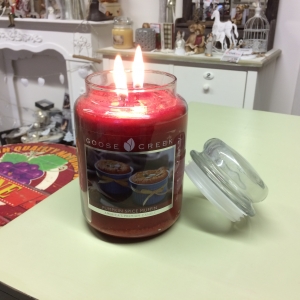 Aromatická svíčka ve skle dýňový kořeněný muffin Goose Creek 680g